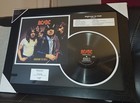 Highway To Hell Ac dc 1979  Vinyl Record Wall Art Framed Rock N Roll