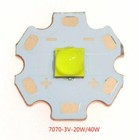 20w 40w Led Chip 7070 High Power Led White 20mm Copper Base Replace Diy