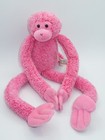 Animal Alley Pink Hanging Monkey Plush 20  Stuffed Animal Toys R Us Long Legs