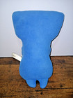 Htf Vintage Wedgehead W  Ox Uglydoll Plush Monster Stuffed 10  Blue Green Tto