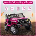 12v Kids Ride On Car 2 Seater Electric Vehicle Toy Truck Jeep W remote Control