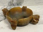 Antique Chinese Agate Brush Washer Fine Quality Carving 5   