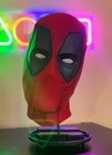 1 1 Deadpool   Wolverine Accurate Wearable Cosplay Custom Mask Stand Magnet Eyes