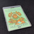Vtg Blue Oyster Cult 1981 Fire Of Unknown Origin Laminated Backstage Pass Clean 