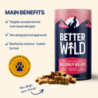 Better Wild Natural Allergy Relief Chews Skin Itching  Boost Immunity - 30 Chews