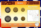 Littleton World Coin Set Seychelles Unc 2003-2007 1 2 Rupees 2007