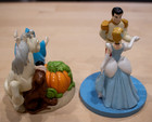 Set Of 2 Vintage Disney Lil Classics Cinderella Prince Fairy Godmother Figures