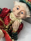 Robert Stanley Christmas Elf Pixie Doll Shelf Sitter Posable