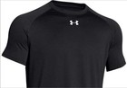 1268471 Men s Under Armour Heat Gear Tech Short Sleeve Locker T-shirt Black