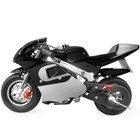 Xtremepowerus Kids Mini Ride On Motorcycle Gas Pocket Bike 4 Stroke 40cc Black