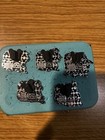2025 Walt Disney World Hidden Mickey Classic D Logo Set Of 5 Pins 100  Authentic