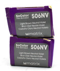Qty 2 Matrix Socolor Extra Coverage Hair Color 506nv Light Brown Neutral Violet