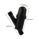  Irrigation Filter Y Shaped Garden Water Gardening Drip Tool System