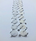 Velcro Self Adhesive Dots Circles 3 4  Inch Diameter 10 Sets Hook   Loop White