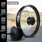 Electric Fat Bike Conversion Kit 36v 48v 500w Rear Rotate Hub Motor Wheel
