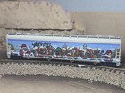 Atlas N Scale Dowx  christmas Graffiti  Acf 5800 Hopper 50005645  66122