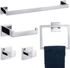 5-pieces  Bathroom Hardware Accessories Set 24 Inch Towel Bar Towe