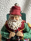 Vtg 2001 Clothique    possible Dreams   fine Feathered Friends Santa  15118 W  Tags