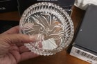 New Waterford Crystal Seahorse Bottle Coaster  best Wishes  With Box