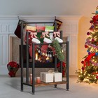 Freestanding 3-tier Towel Rack Stand  Metal Bathroom Floor Holder   Blanket Rack