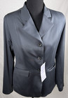 Hadley Smartpak Performance Show Coat Women   s 6 Charcoal Equestrian Horse