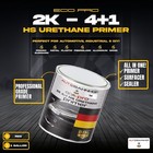 Eco Pro 2k 4 1 Hs Urethane Primer Red   Fast Hardener Kit     High Build