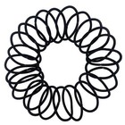 Scunci No-damage Thick 5mm Hair Elastics  Black  24-count