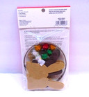 Reindeer Plastic Headband Christmas Kids Felt Pom Pom Craft Kit New