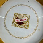 Vintage Metal Falstaff Beer Serving Tray 13    Diameter