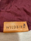 Wildbird Ring Sling Baby Carrier Burgundy Lenzing Modal Linen One Size Infant