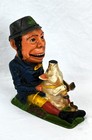 Vintage Patty   Pig Cast Iron Mechanical Bank