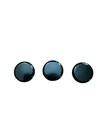 Standard Black Plastic Beer Tap Handles Lot Of 3 Basic Black Beer Handles