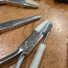 Lot Of 8 Vintage Optical Jeweler Pliers Vigor Sadler Grobet Hilco   Misc