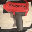 Snap-on Mg725 Pistol Grip Air Impact Wrench 90 Psi Red black 1 4  Inlet