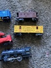 Lot Of 5 Vintage Lionel Lines Train Railroad Freight Cars