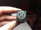 Vintage Letterpress Printing Block K Seeds Circle Advertising Logo