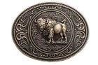 New Men Antique Gold Metal Buffalo Bull Belt Buckle Cowboy Western Fashion Rodeo