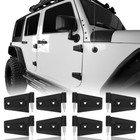 16pcs Upper   Lower Door Hinges Kit Factory Replaced For 07-18 Jeep Wrangler Jk 