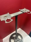 Antique Ford Gum Vending Machine Stand Cast Iron W  Double Mounting Bracket