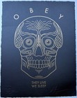 Shepard Fairey They Live We Sleep  black  Letterpress 2025 Print Poster Giant