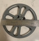16mm 400 Ft Reel  Grey Metal Movie Film Reel  16mm 400  Reel - New Old Stock