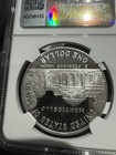1993 S Thomas Jefferson 250th Proof Silver Dollar Commemorative Pf69 Ultra Cameo