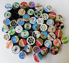 51 Sewing Thread Wood Spools Vintage Mixed Brands Lot
