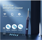 Ear Wax Removal Tool With 1080p Camera  7pc Ear Cleaning Kit  Ios Android  Blue