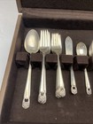 Vintage 1847 Rogers Bros Eternally Yours 60 Pc Silverplate Flatware Set W  Chest