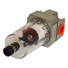 1 4  Mini Flow Particulate Filter Water Trap Separator Compressed Air Compressor
