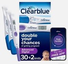 Clearblue Advanced Digital Ovulation Test Kit -  30   2  - Exp 06 2027