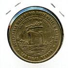 1989 Rio Hotel Casino Las Vegas  Nevada  1 Poker Chip Slots Gaming Token 