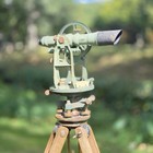 Antique Keuffel   Esser Co  Transit   Wood Box W dietzgen Tripod   13ft Rod