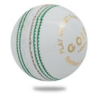Cricnix Cricket Ball Gold White Leather 142g  1-pack 3-pack 6-pack  For Juniors